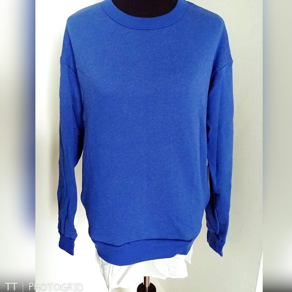 NWT Hye Park & Lune ruffle hem sweatshirt